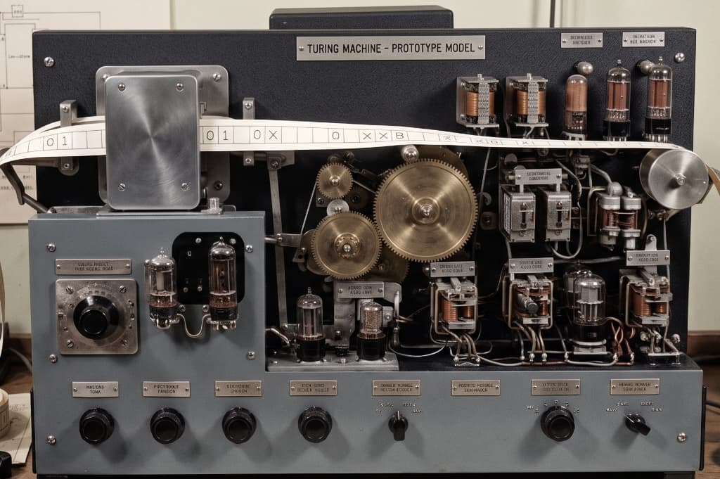 Physical realization of a Turing Machine