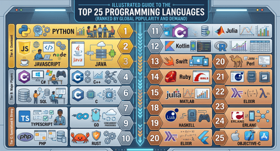 Top 25 Programming Languages
